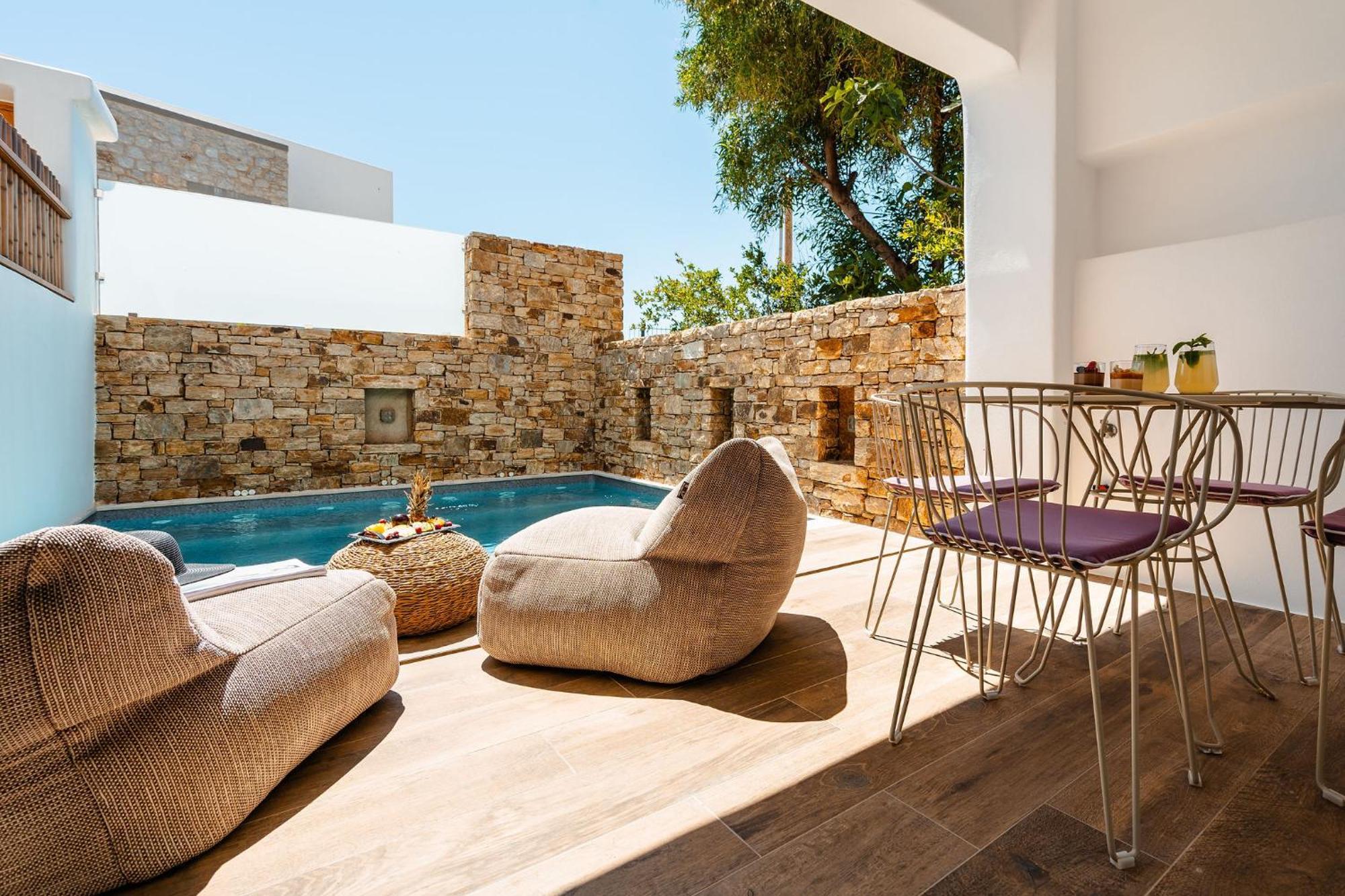 Sunday Luxury Suites Agia Anna  Luaran gambar